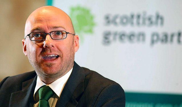 Ο Patrick Harvie, αρχηγός του Πράσινου Κόμματος της Σκωτίας