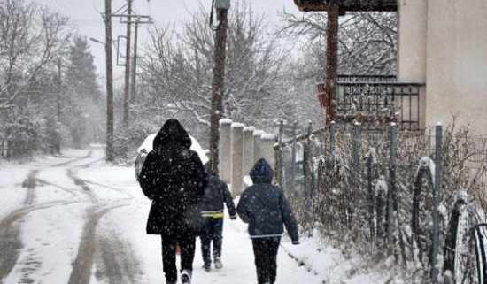 Κακοκαιρία «Λέανδρος»: Κλειστά τα σχολεία στη Δυτική Μακεδονία