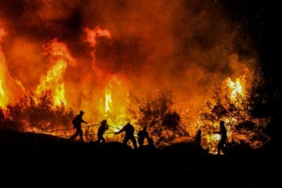 Χανιά: Σε εξέλιξη η φωτιά στον Δήμο Κανδάνου-Σελίνου