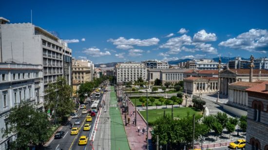 Μεγάλος Περίπατος: Δοκιμαστικά μια ακόμα λωρίδα κυκλοφορίας για τα ΙΧ στην Πανεπιστημίου