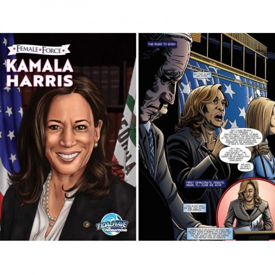 H ζωή της Kamala Harris γίνεται βιβλίο κόμικ