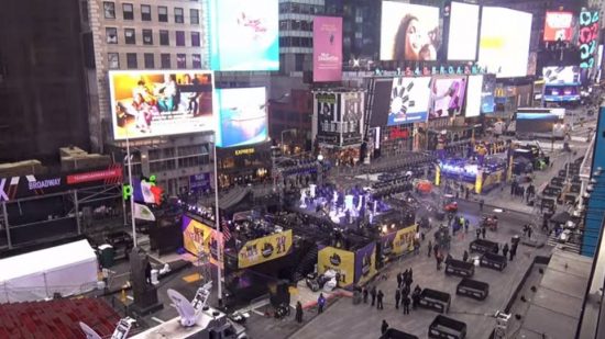 Νέα Υόρκη: Με οδοφράγματα στην Times Square και ελάχιστους προσκεκλημένους ο εορτασμός της πρωτοχρονιάς