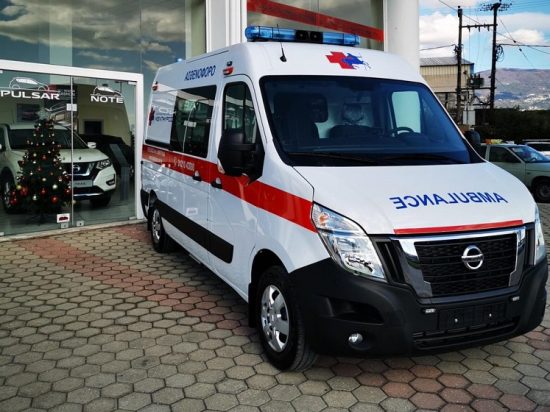 To πρώτο ασθενοφόρο Nissan NV400 στον Βόλο είναι γεγονός