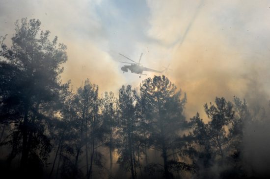 Ρόδος: Πυρκαγιά σε δασική περιοχή