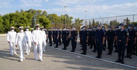 Ορκωμοσία 95 δοκίμων λιμενοφυλάκων παρουσία του Αρχηγού Λ/Σ