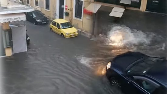 Κακοκαιρία «Αθηνά»: Συνεχίζονται τα προβλήματα στο Ιόνιο