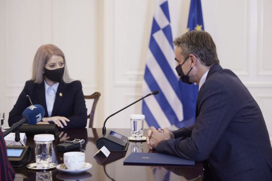 Μητσοτάκης: Προτεραιότητα ο τερματισμός της τουρκικής κατοχής και η επίλυση του Κυπριακού