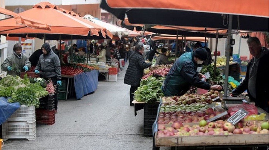 Κανονικά θα λειτουργήσουν οι λαϊκές αγορές την Δευτέρα 25 Οκτωβρίου