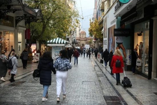 Λιανεμπόριο: Κατά 6,6% αυξήθηκε ο τζίρος των επιχειρήσεων τον Οκτώβριο του 2021