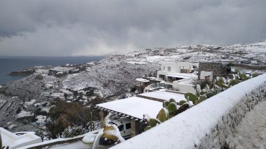 Ελπίς: Χιονοκαταιγίδες στο Αιγαίο και νέα επιδείνωση του καιρού από το βράδυ