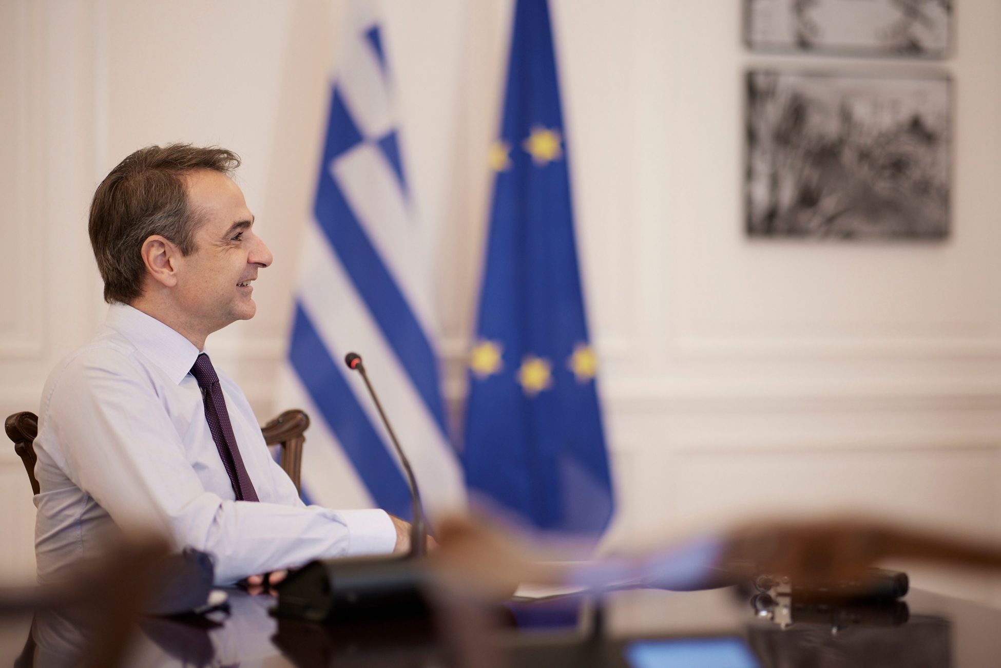 Μητσοτάκης σε μαθητές Εργαστηρίου Ειδικής Επαγγελματικής Εκπαίδευσης: Μέσα από κάθε δυσκολία μπορούμε να γινόμαστε καλύτεροι