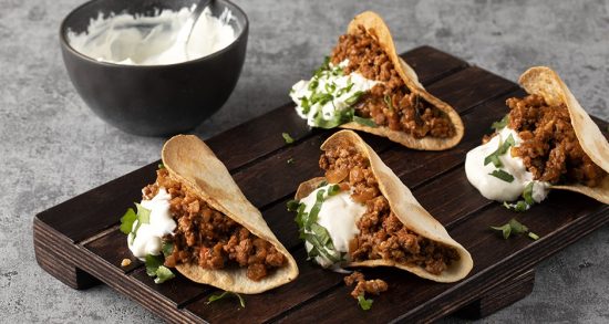 Tacos με κιμά από τον Άκη Πετρετζίκη