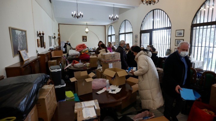 Ανθρωπιστική βοήθεια στην Ουκρανια