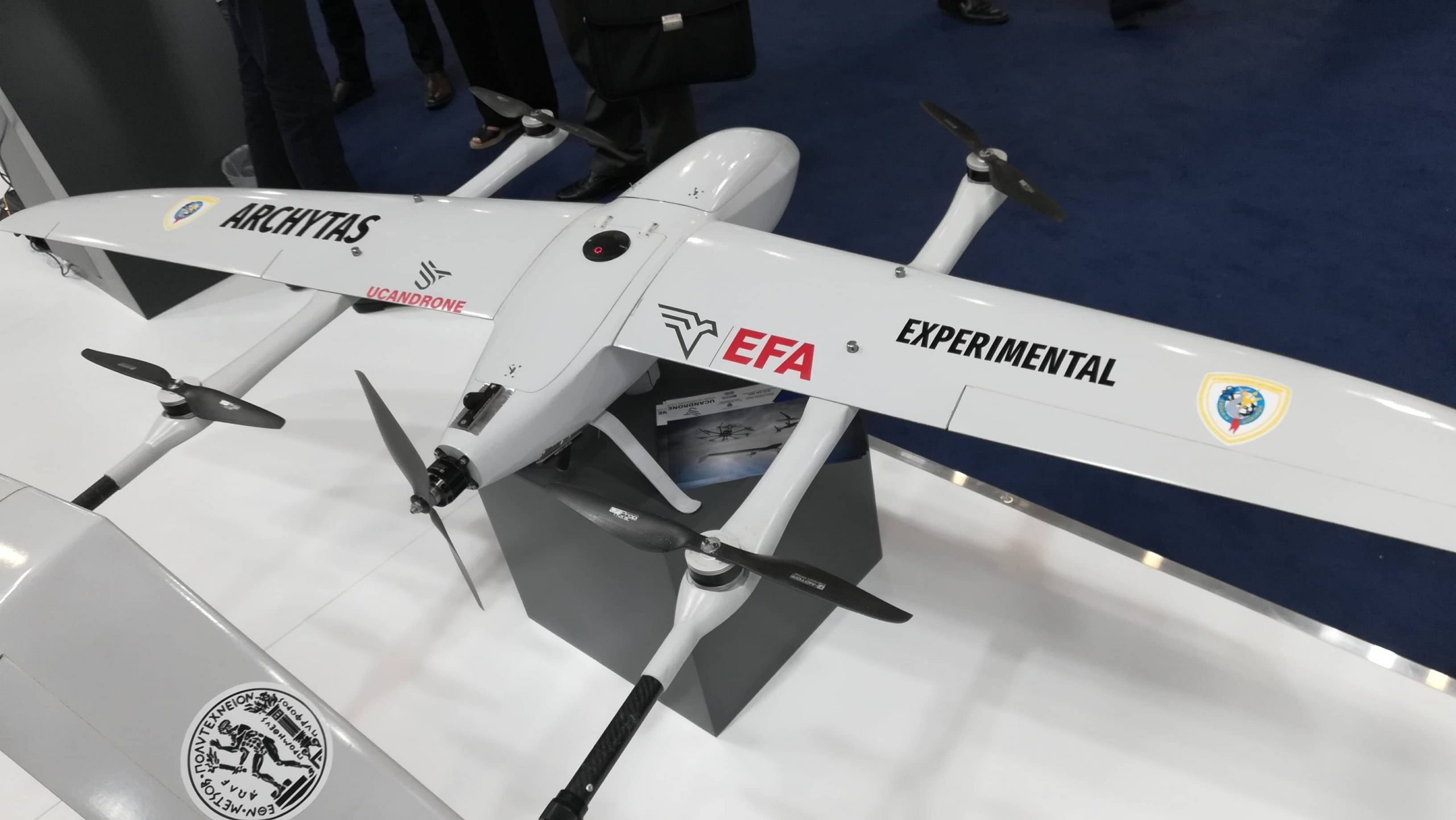 Ελληνικό UAV Archytas της EFA VENTURES και UCANDRONE στα πλαίσια προγράμματος του Πολεμικού Ναυτικού