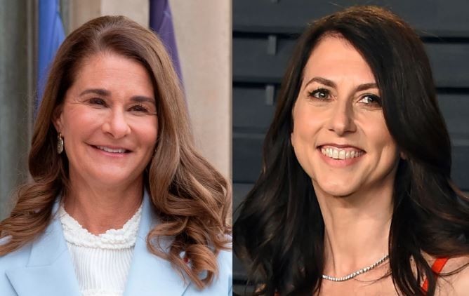 Melinda Gates και MacKenzie Scott