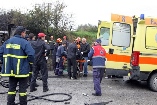 Ηράκλειο: Θανατηφόρο τροχαίο με θύματα έναν 23χρονο και μια 51χρονη