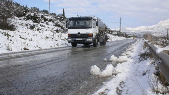 Κανονικά ξανά η κίνηση στην Παλαιά Εθνική Ελευσίνας-Θηβών