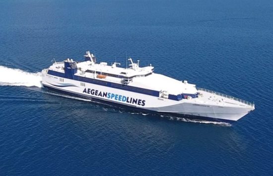 Αναστολή δρομολογίων από την Aegean Speed Lines