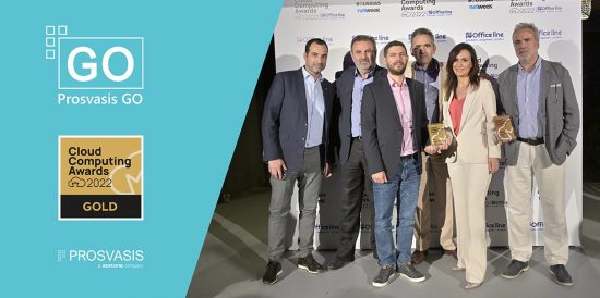 «Χρυσή» για 2η χρονιά η εφαρμογή Prosvasis GO στα Cloud Computing Awards