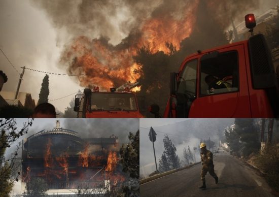 Φωτιά στη Βούλα: Σε επιφυλακή οι επίγειες πυροσβεστικές δυνάμεις για αναζωπυρώσεις (upd)