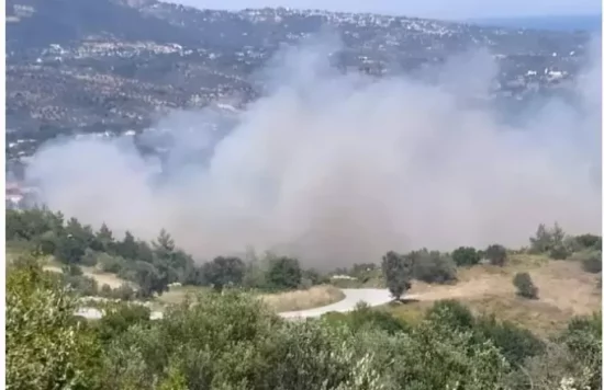 Πυρκαγιά στην Εύβοια: Βελτιωμένη η εικόνα – Ενισχύθηκαν οι επίγειες δυνάμεις