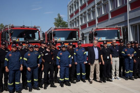 Έφτασαν οι Ρουμάνοι πυροσβέστες – Στυλιανίδης: Η ευρωπαϊκή αλληλεγγύη δεν είναι κάτι θεωρητικό