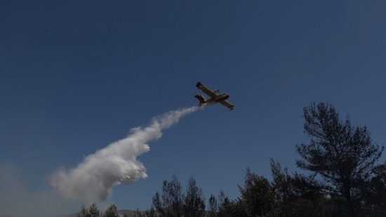 Σάμος: Φωτιά σε αγροτοδασική έκταση – Τέθηκε υπό μερικό έλεγχο (upd)