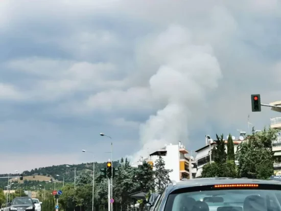 Φωτιά τώρα στους πρόποδες του Σειχ Σου