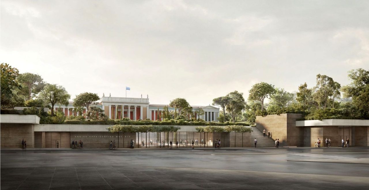 Το αρχιτεκτονικό σχέδιο του Νέου Εθνικού Αρχαιολογικού Μουσείου