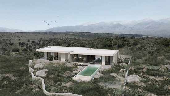 Villa on the rocks: Με πανοραμική θέα στον κόλπο της Σούδας