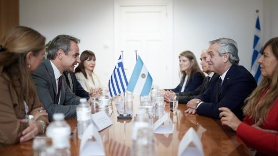 Κυριάκος Μητσοτάκης: Συναντήθηκε με τον πρόεδρο της Αργεντινής