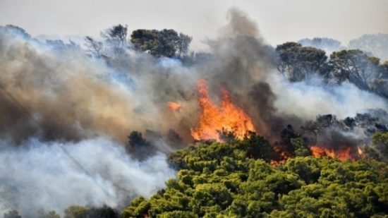 Φωτιά τώρα σε Βελεστίνο Μαγνησίας και Δομοκό Φθιώτιδας