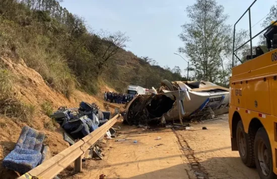 Βραζιλία: Νεκροί 7 οπαδοί της Κορίνθιανς από ανατροπή λεωφορείου με 43 επιβάτες