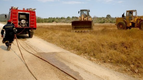 Υπό έλεγχο η πυρκαγιά σε Παγούρια και Δρανιά Ροδόπης