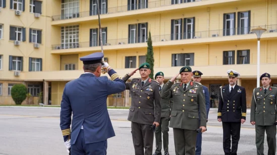 Στο Πεντάγωνο ο νέος αρχηγός ΓΕΕΘΑ Δημήτριος Χούπης – Τον υποδέχθηκε ο Φλώρος