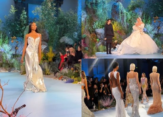 Celia Kritharioti: Όλα όσα έγιναν στο λαμπερό couture show στο Παρίσι – Έκλεψε τις εντυπώσεις η θρυλική Ναόμι Κάμπελ