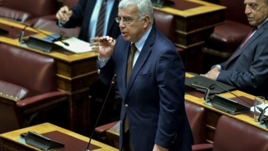 Σιμόπουλος: Απειλητική επιστολή έστειλε η Νεολαία της «Χρυσής Αυγής» στο γραφείο του