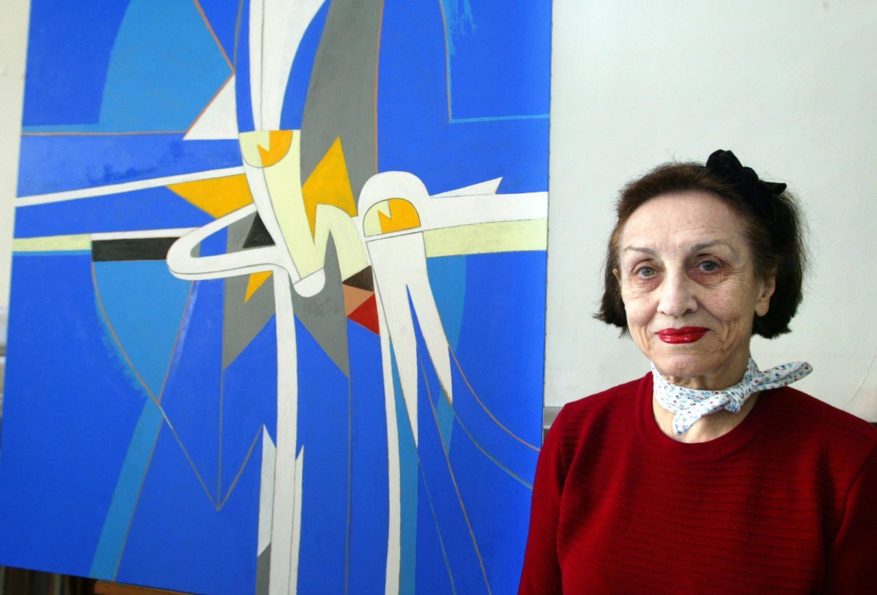 Η Φρανσουάζ Ζιλό (1921- 2023) με έργο της