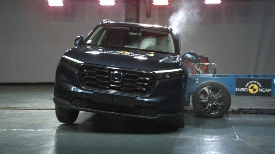 HONDA CR-V: 5 αστέρια στο crash test! (video)