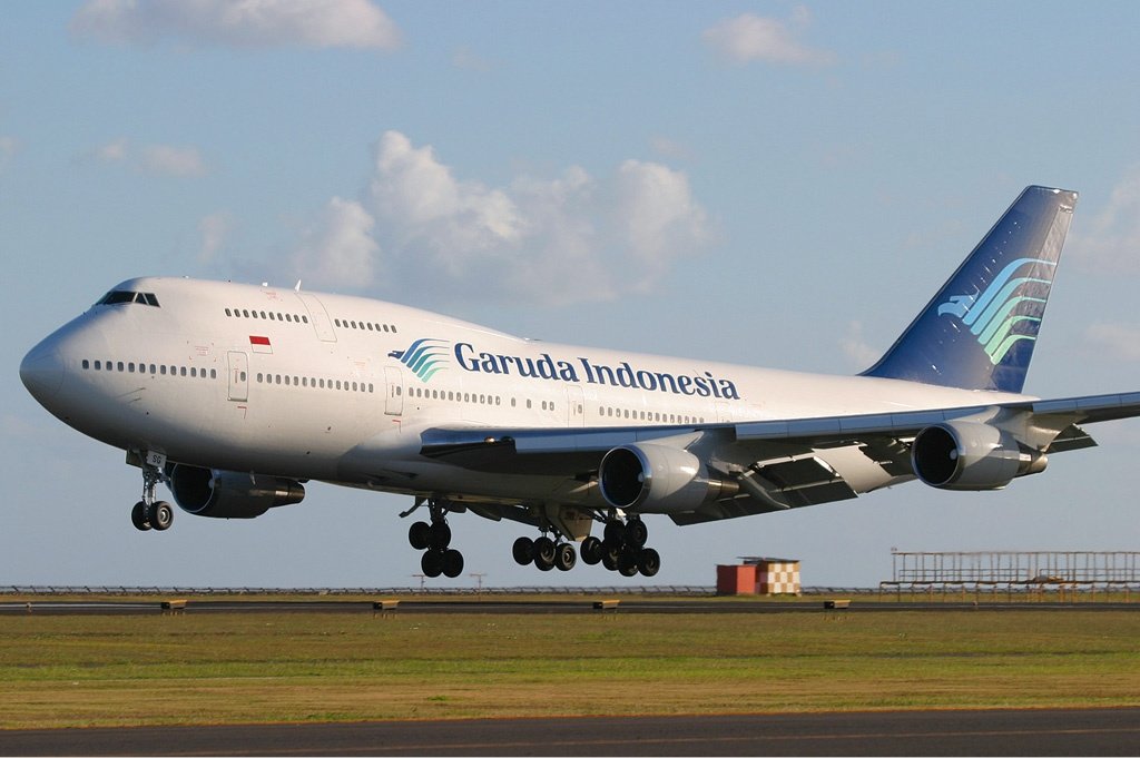 Boeing 747-400 της Garuda Indonesia