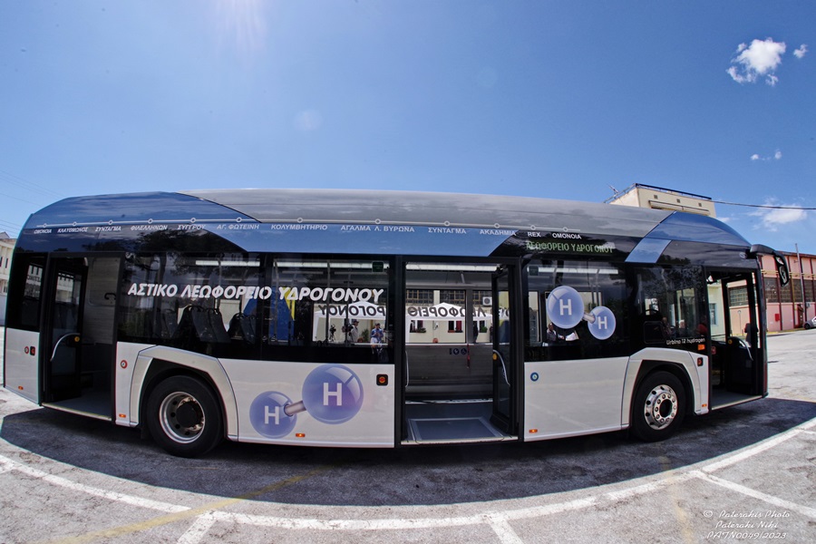 Θεσσαλονίκη αστικό λεωφορείο υδρογόνου