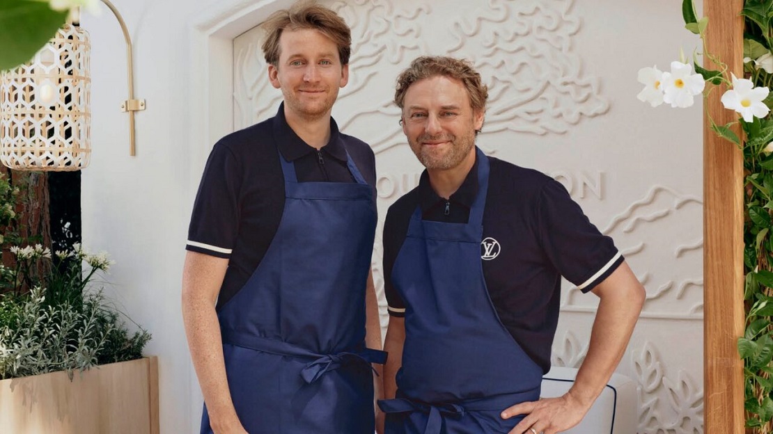 Οι Chefs Arnaud Donckele και Maxime Frédéric είναι υπεύθυνοι του μενού στο περίφημο White 1921 Hotel.