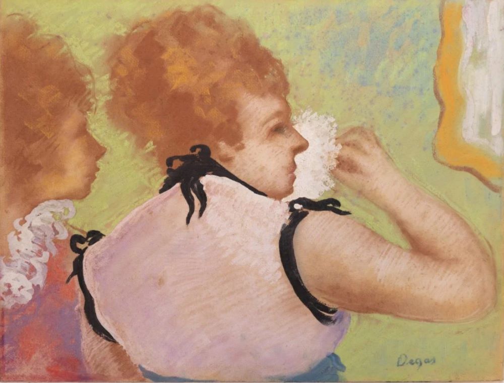 Το έργο του Ντεγκά «Έπαινος καλλωπισμού»,1876