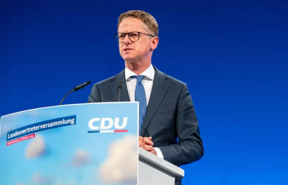 ο γενικός γραμματέας του Χριστιανοδημοκρατικού Κόμματος (CDU) Κάρστεν Λίνεμαν