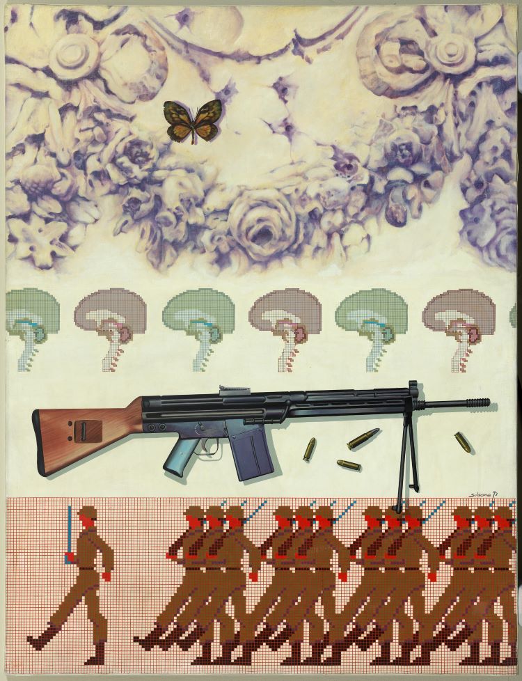 Αλμπέρτο Σολσόνα «H τέχνη του πολέμου», 1973