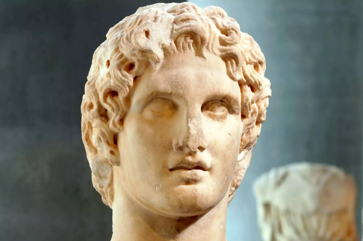 Προτομή Μεγάλου Αλεξάνδρου, μετά το 338 π.Χ. Μουσείο Ακρόπολης