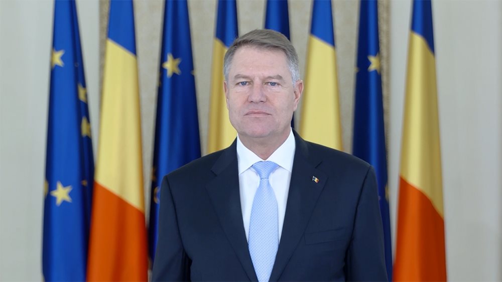 Ο πρόεδρος της Ρουμανίας Κλάους Γιοχάνις
