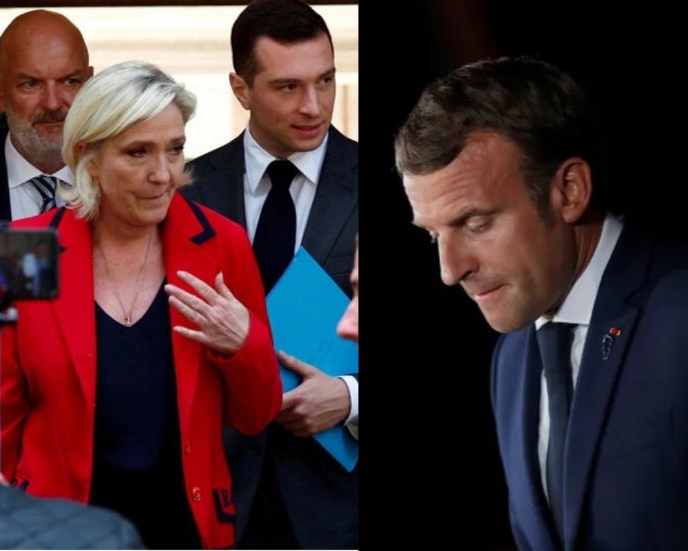 Γαλλία, εκλογές, Λεπέν-Μπαρντελά - Μακρόν