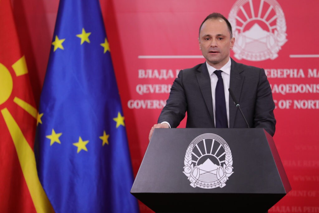 Ο Βένκο Φίλιπτσε εξελέγη νέος αρχηγός του κόμματος της αξιωματικής αντιπολίτευσης Σοσιαλδημοκρατική Ένωση (SDSM)