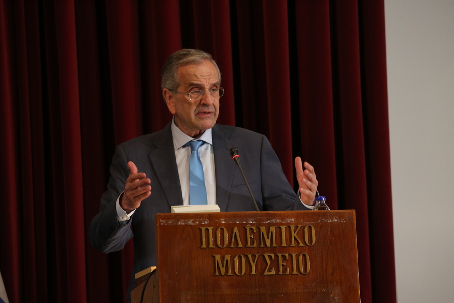 Ο πρώην πρωθυπουργός Αντώνης Σαμαράς